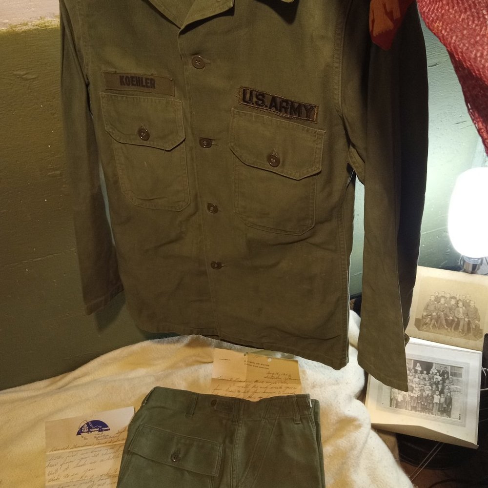 WW2 US Army Uniform 45th Brigade of Oklahoma